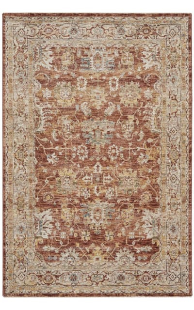 Nourison Sahar SHR02 Rust Area Rug