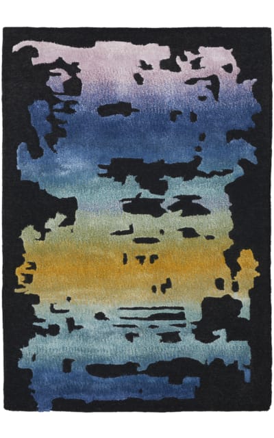 Prismatic PRS23 Black - Multi Area Rug
