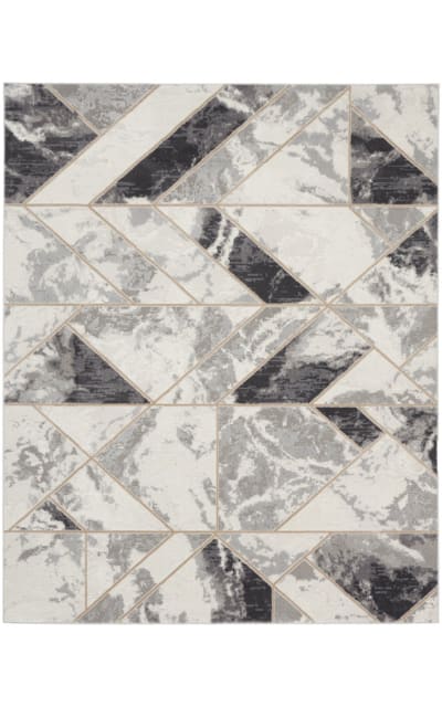 Nourison Elation ETN11 Ivory-Grey Area Rug