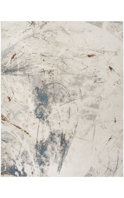 Desire Dsr04 Ivory Grey Blue Area Rug