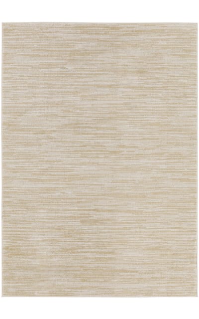 Nourison Essentials Nre01 Ivory Gold Area Rug