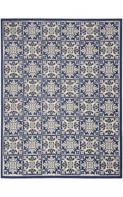 Aloha Alh34 Blue Area Rug