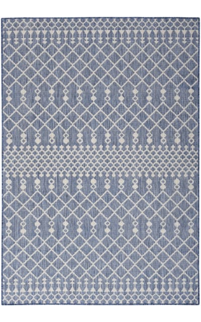 Positano Pos02 Navy Blue Area Rug