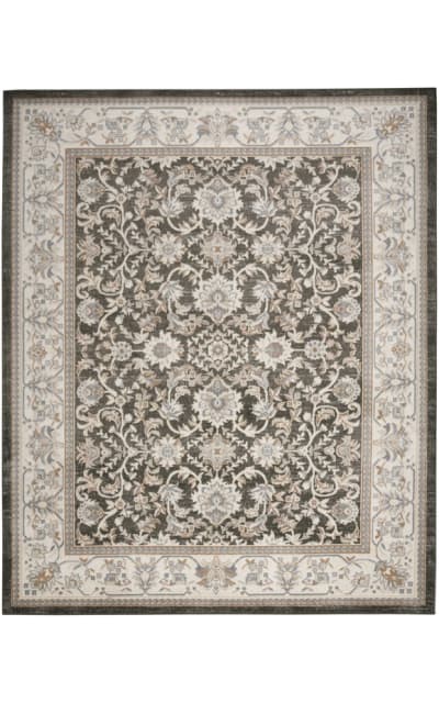 Serenity Home Srh02 Ivory Grey Blue Area Rug
