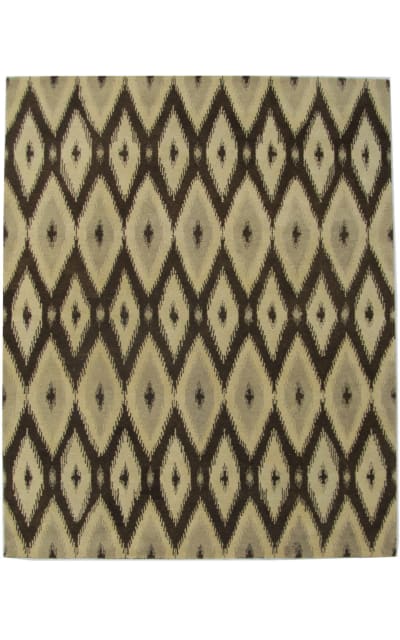 ORG Ikat Tufted ST-506 Brown Area Rug Last Chance