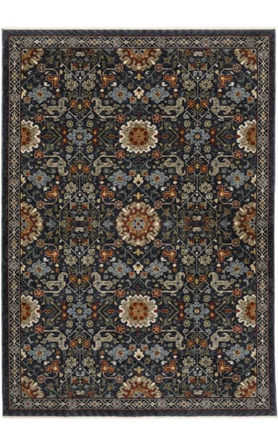Aberdeen 006b1 Blue - Multi Area Rug