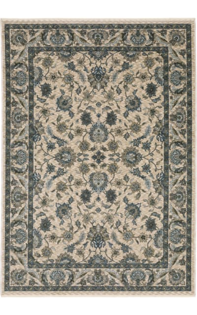 Aberdeen 070i1 Beige - Blue Area Rug