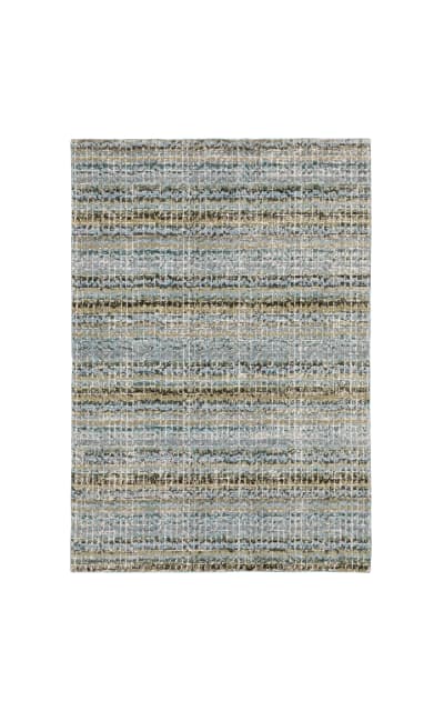 Atlas 747b0 Blue - Green Area Rug
