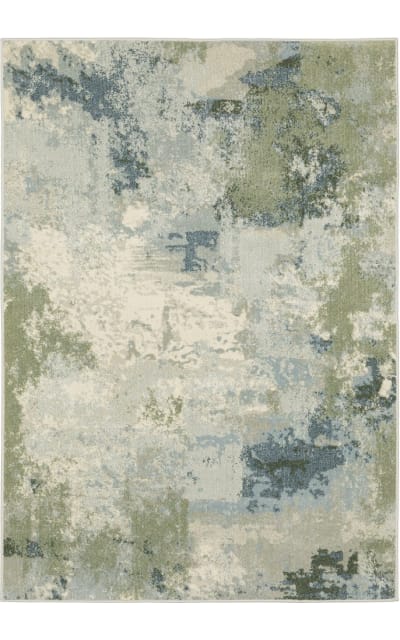 Branson Br08a Blue - Green Area Rug