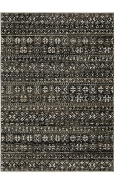 Chamberlain Ch07C Black - Grey Area Rug