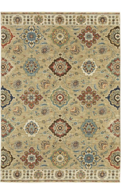 Francesca Fr05d Beige - Multi Area Rug