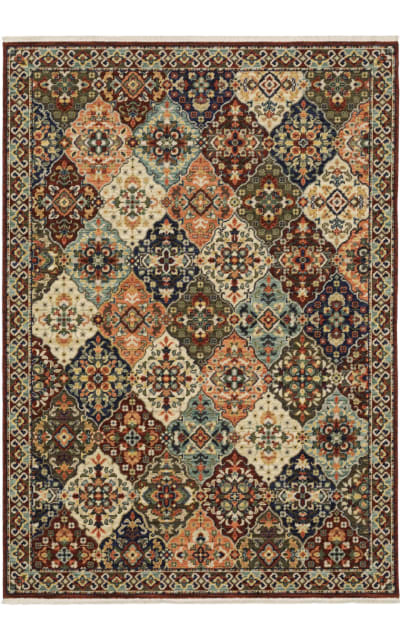 Oriental Weavers Lilihan 050x6 Red - Multi | Rug Studio