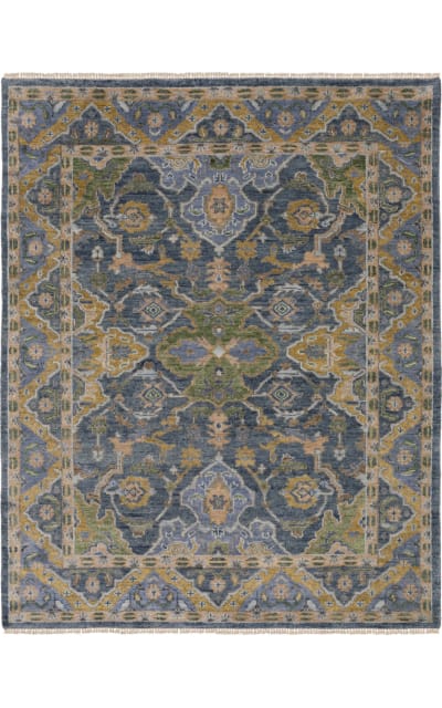 Majorca Maj03 Blue - Green Area Rug