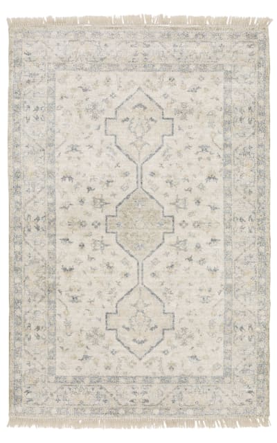 Oriental Weavers Malabar 45304 Beige - Charcoal Area Rug