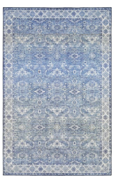 Myers Park MYP04 Blue - Ivory Area Rug