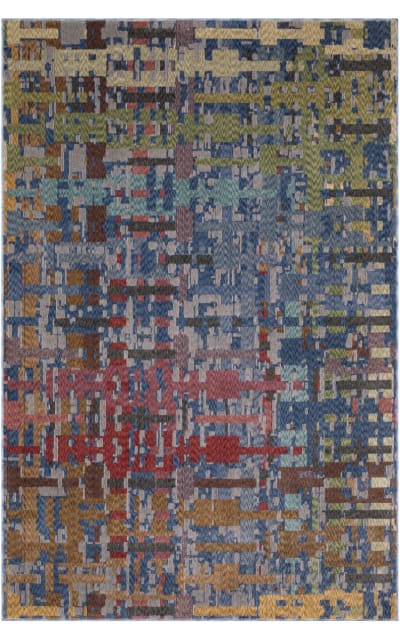 Oriental Weavers Tisdell Tis03 Blue - Multi Area Rug