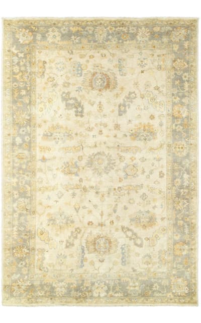 Palace 10307 Beige - Grey Area Rug