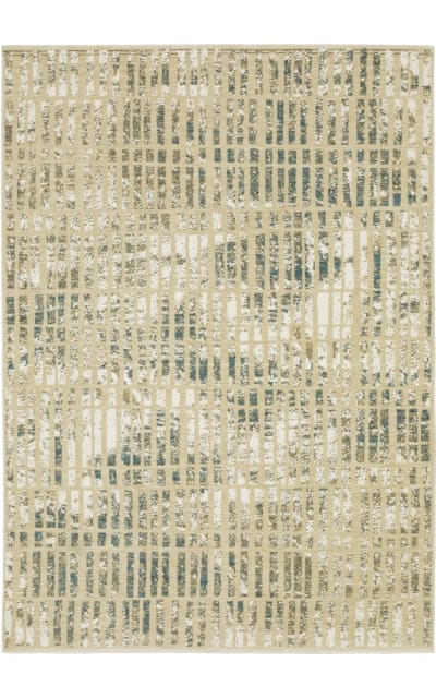 Reed Re12w Ivory - Blue Area Rug