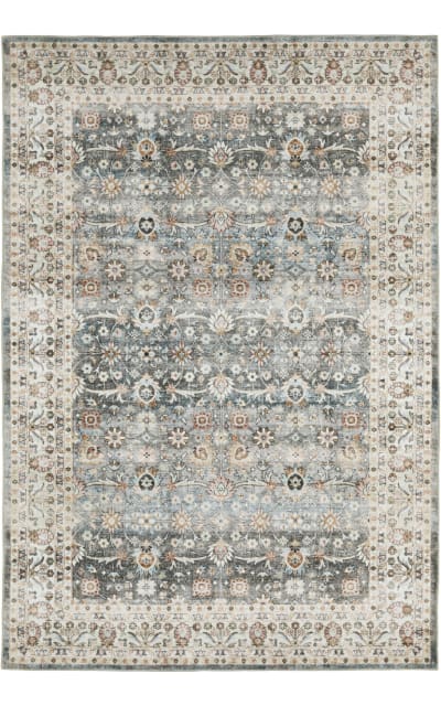Sumter Sum07 Grey - Ivory Area Rug