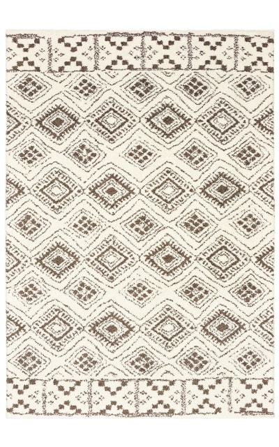 Verona 1330W Ivory - Brown Area Rug