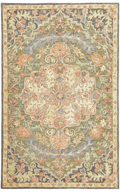 Alfresco 28401 Blue - Green Area Rug