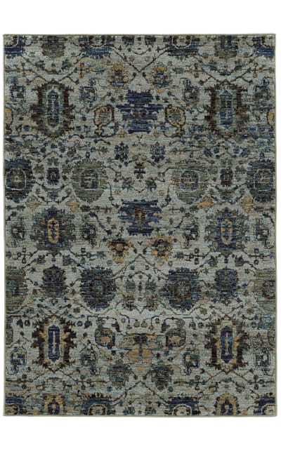 Andorra 7120a Blue Area Rug
