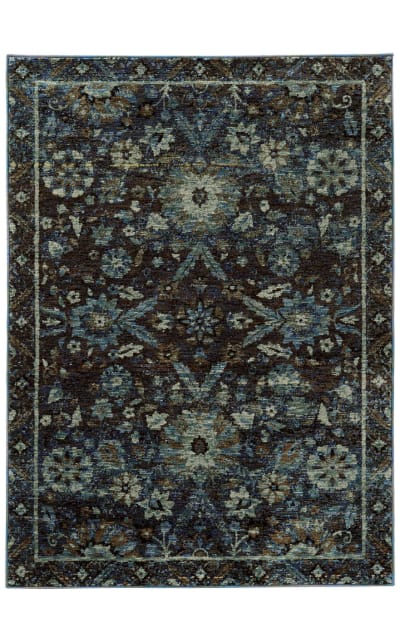 Andorra 7124a Navy Area Rug