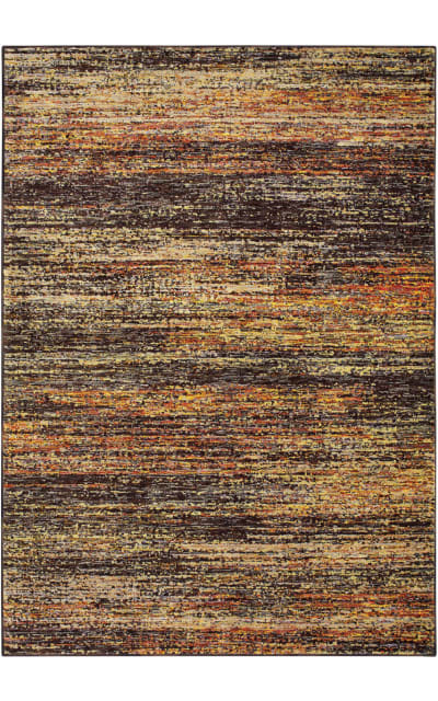 Atlas 8037c Gold - Charcoal Area Rug