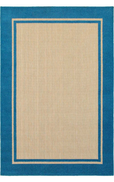 Oriental Weavers Cayman 5594b Sand - Blue Area Rug