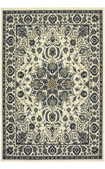 Oriental Weavers Marina 1248W Ivory - Navy Area Rug