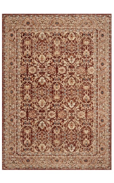 Ralph Lauren Warwick LRL1310B Oxblood | Rug Studio