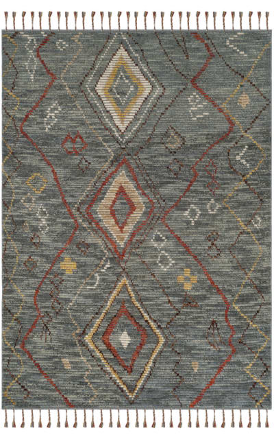 Ralph Lauren Hand Knotted Lrl7544a Denim | Rug Studio