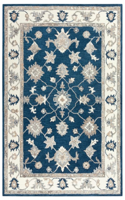 Essence ESS105 Blue Area Rug