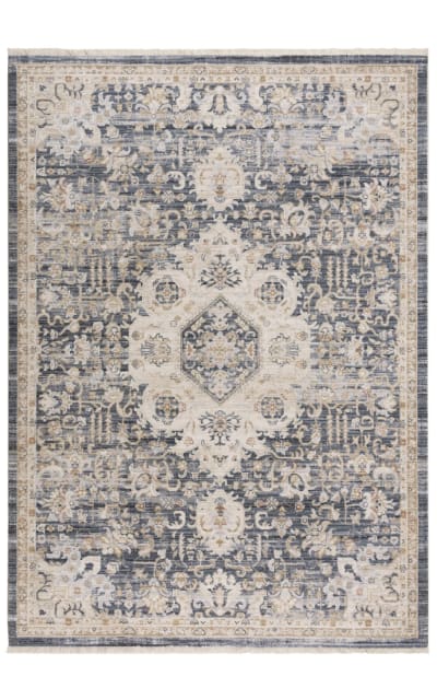 Rizzy Iconic Ico757 Blue Area Rug