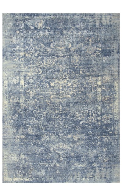 Rizzy Impressions Imp108 Blue - Ivory Gray Area Rug
