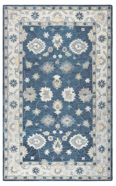 Rizzy Leone Lo-9993 Blue Area Rug