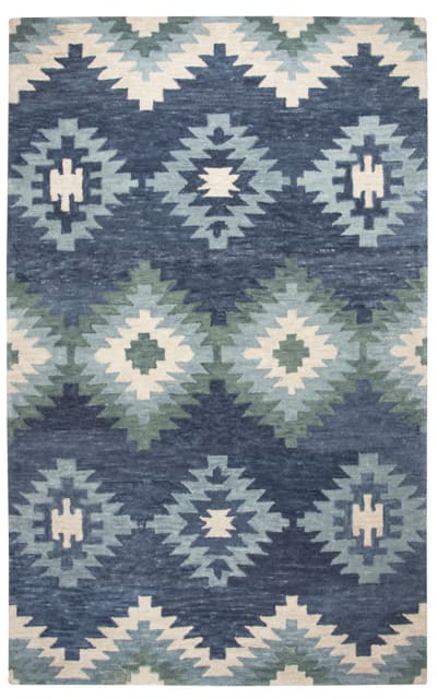 Rizzy Leone Lo-9997 Blue Area Rug