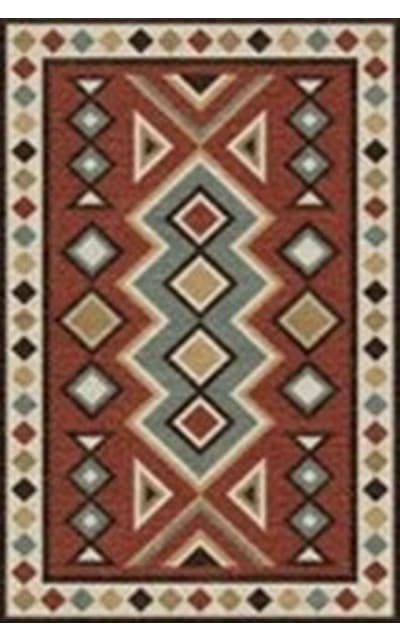 Rizzy Mesa Mz056b Red Area Rug