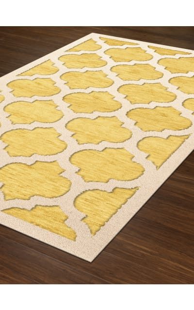 Rugstudio Abbott 11 Yellow Area Rug