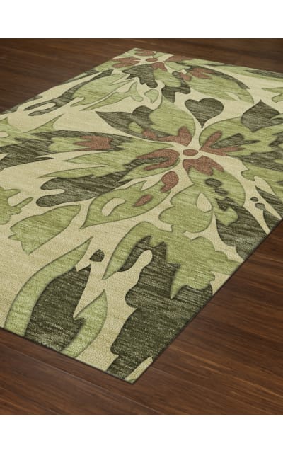 Rugstudio Abbott 8 Green Area Rug