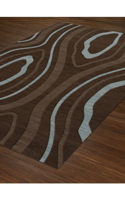 Rugstudio Creston 7 Chocolate Area Rug