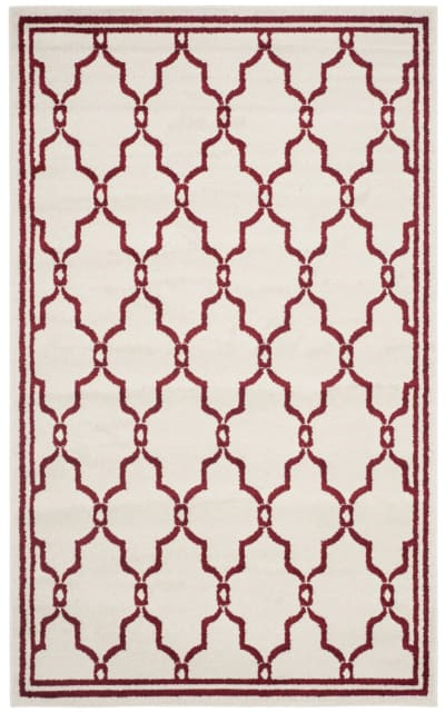 Amherst Amt414h Ivory - Red Area Rug Clearance