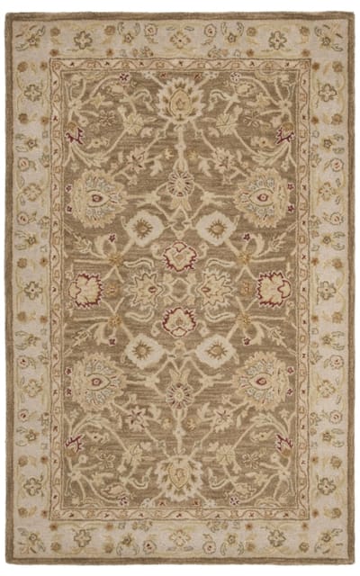 Anatolia AN522B Tan - Ivory Area Rug
