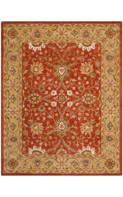 Antiquities AT249C Rust - Gold Area Rug