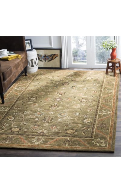 Antiquities AT52A Olive - Gold Area Rug