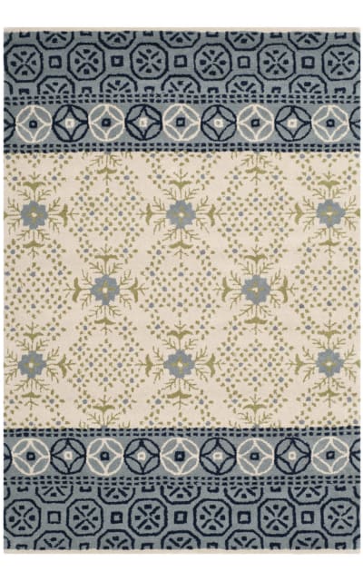 Safavieh Bella Bel119a Ivory - Blue Area Rug Clearance