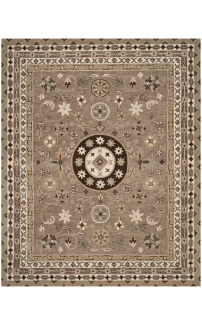 Bella Bel674b Taupe - Light Grey Area Rug