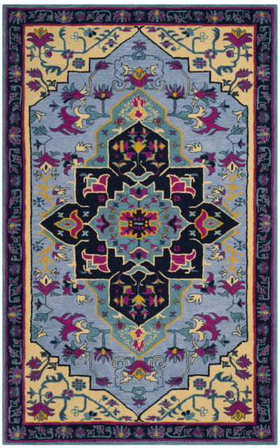 Bellagio Blg506b Light Blue - Multi Area Rug