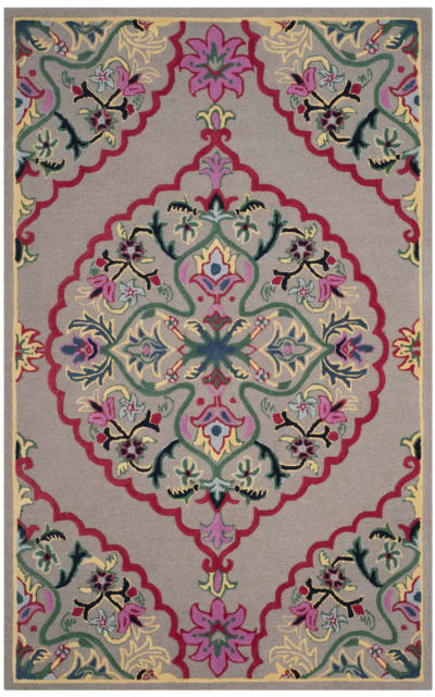 Safavieh Bellagio Blg605d Dark Grey - Multi Area Rug