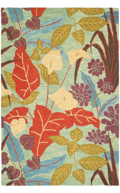 Blossom BLM674A Blue - Multi Area Rug